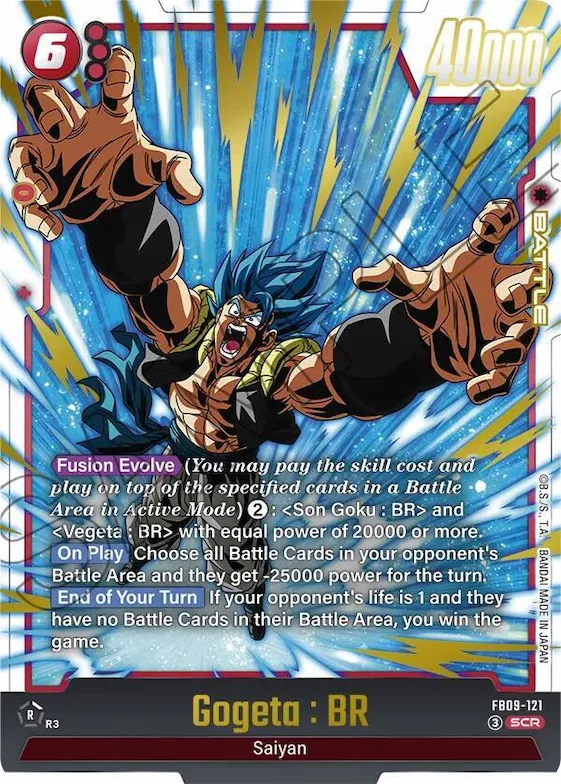 Gogeta : BR - FB09-121 #fb9-121 – Dual Evolution