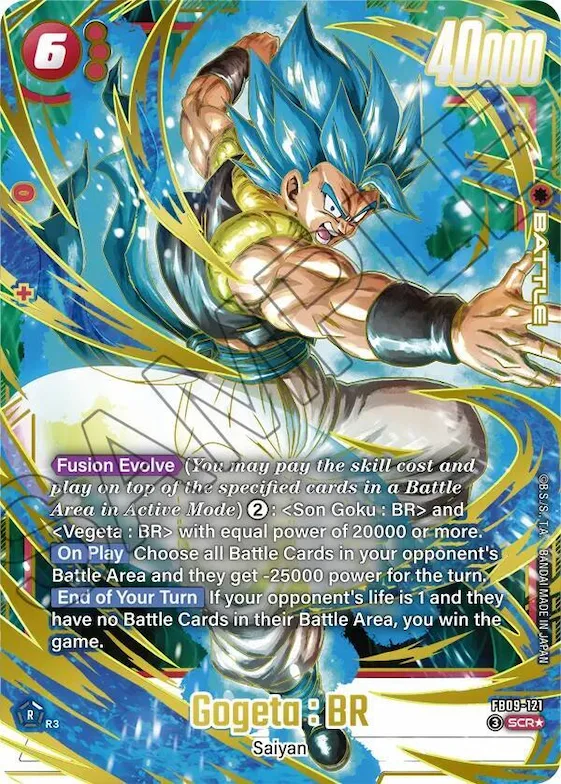 Gogeta : BR - FB09-121 (Alternate Art) #fb9-121 – Dual Evolution