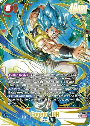 Gogeta : BR - FB09-121 (Alternate Art) #fb9-121 – Dual Evolution