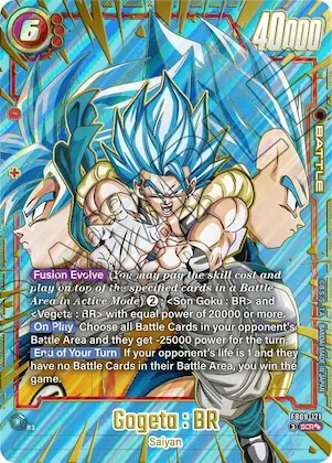 Gogeta : BR - FB09-121 (Super Alternate Art) #fb9-121 – Dual Evolution