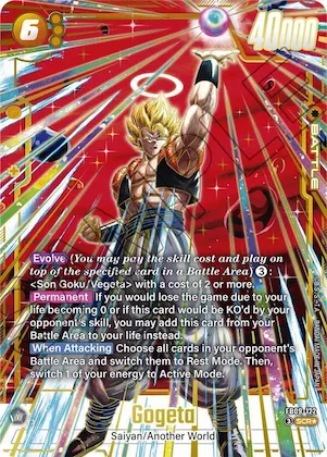 Gogeta (Alternate Art) #fb9-122 – Dual Evolution