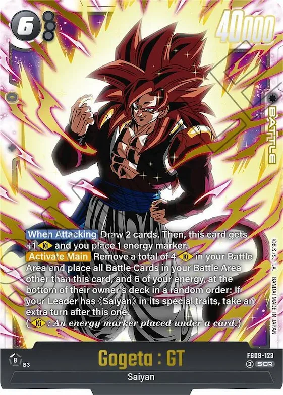 Gogeta : GT - FB09-123 #fb9-123 – Dual Evolution