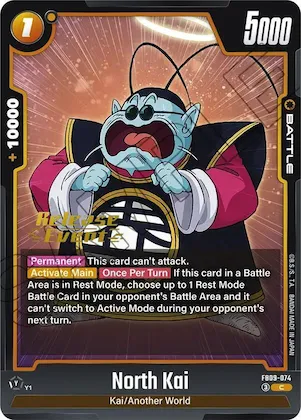 North Kai #fb9-074 – Dual Evolution Release Event Cards