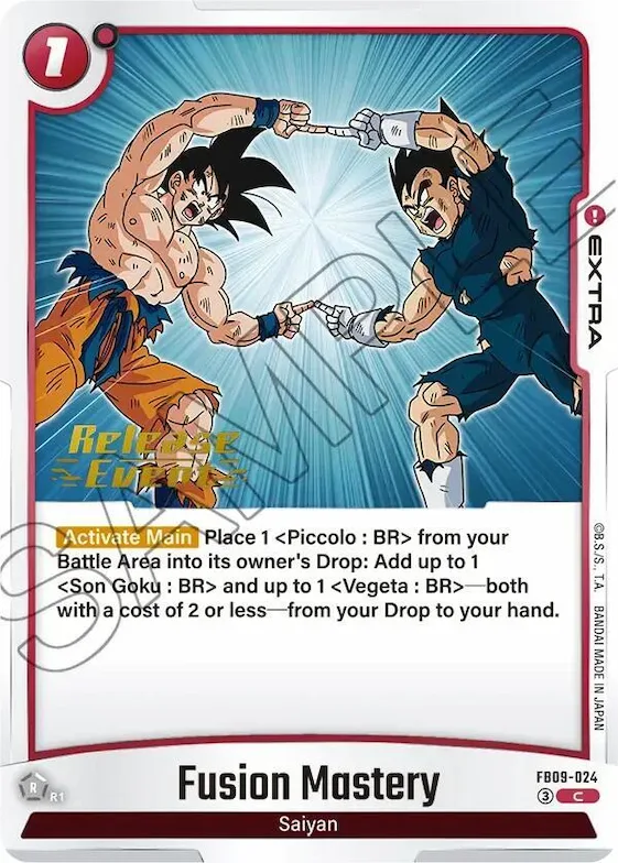 Fusion Mastery #fb9-024 – Dual Evolution Release Event Cards