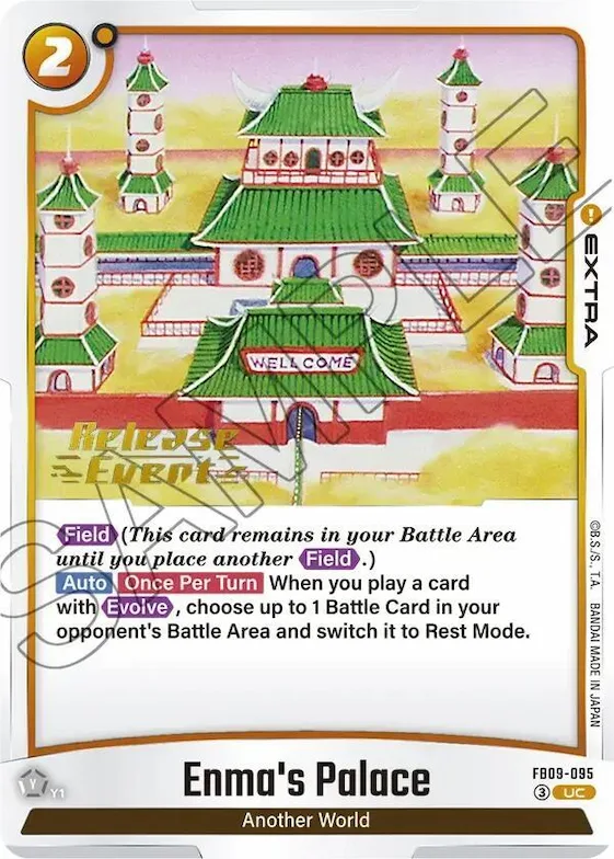 Enma's Palace #fb9-095 – Dual Evolution Release Event Cards