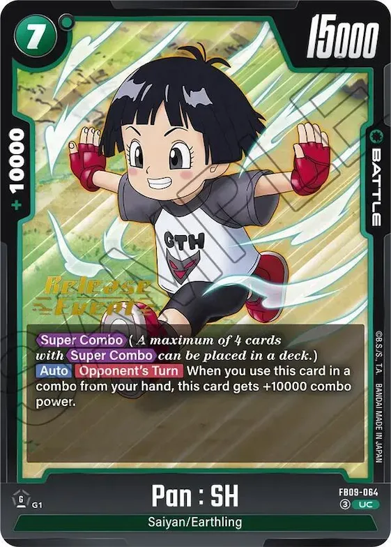 Pan : SH - FB09-064 #fb9-064 – Dual Evolution Release Event Cards