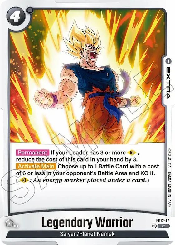 Legendary Warrior #fs12-17 – Starter Deck EX: The Beat of Ki