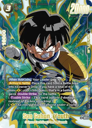 Son Gohan : Youth - FS12-09 (Gold) #fs12-09 – Starter Deck EX: The Beat of Ki