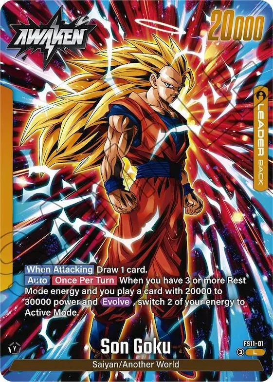 Son Goku - FS11-01 #fs11-01 – Starter Deck EX: The Phase of Evolution