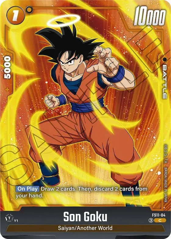 Son Goku - FS11-04 #fs11-04 – Starter Deck EX: The Phase of Evolution