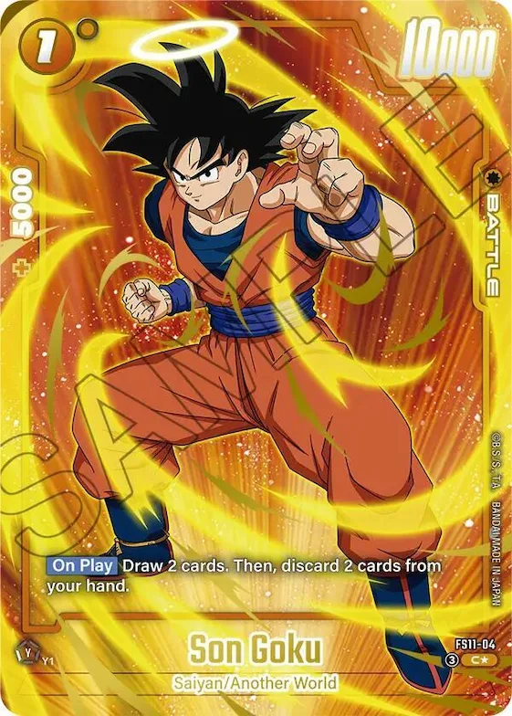 Son Goku - FS11-04 (Gold) #fs11-04 – Starter Deck EX: The Phase of Evolution