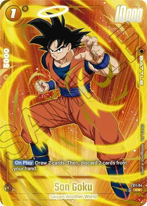 Son Goku - FS11-04 (Gold) #fs11-04 – Starter Deck EX: The Phase of Evolution