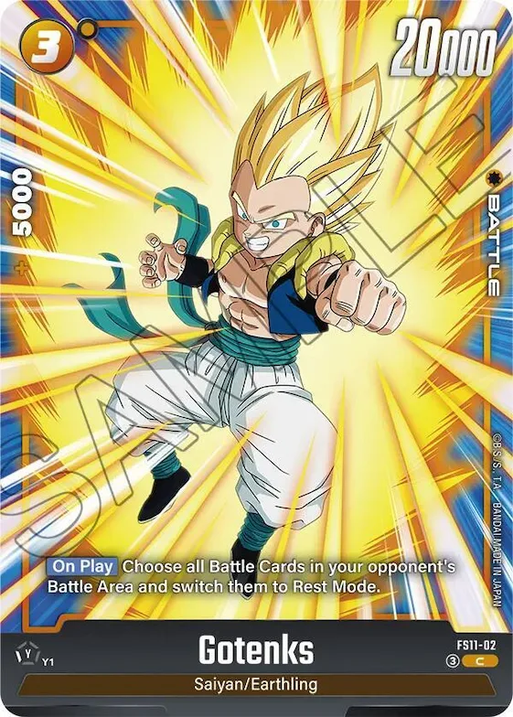 Gotenks - FS11-02 #fs11-02 – Starter Deck EX: The Phase of Evolution