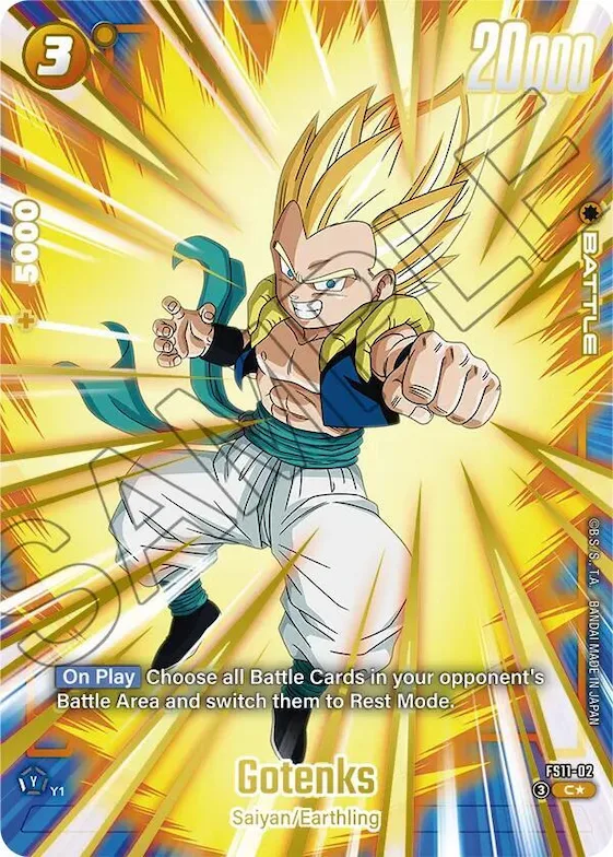 Gotenks - FS11-02 (Gold) #fs11-02 – Starter Deck EX: The Phase of Evolution