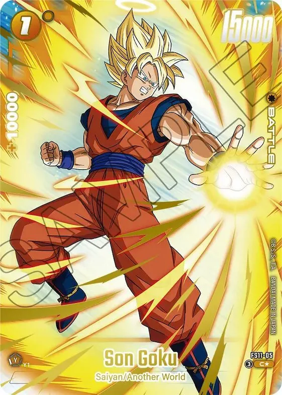 Son Goku - FS11-05 (Gold) #fs11-05 – Starter Deck EX: The Phase of Evolution
