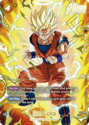 Son Goku - FS11-06 (Gold) #fs11-06 – Starter Deck EX: The Phase of Evolution