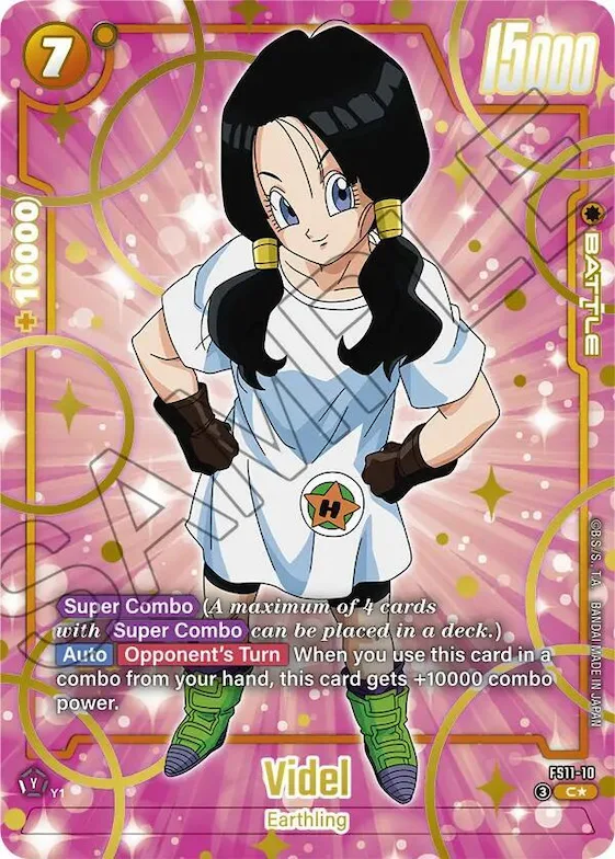 Videl (Gold) #fs11-10 – Starter Deck EX: The Phase of Evolution