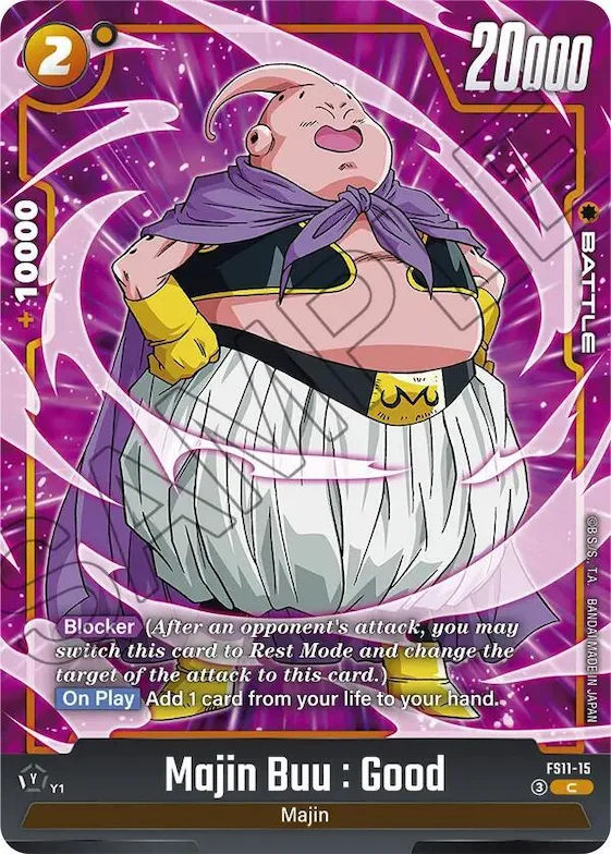 Majin Buu : Good #fs11-15 – Starter Deck EX: The Phase of Evolution