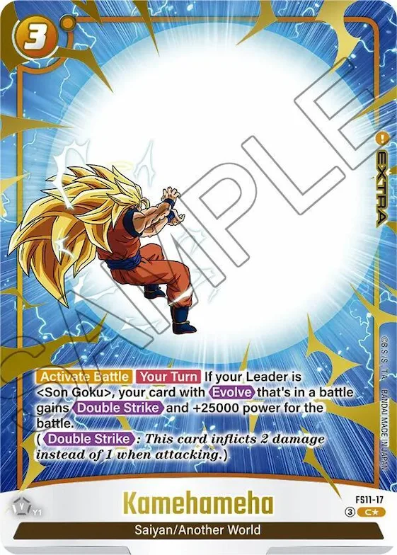 Kamehameha (Gold) #fs11-17 – Starter Deck EX: The Phase of Evolution
