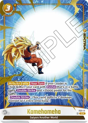 Kamehameha (Gold) #fs11-17 – Starter Deck EX: The Phase of Evolution