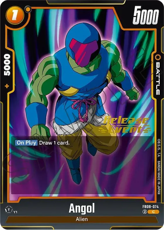 Angol #fb8-074 – Saiyan's Pride Release Event Cards