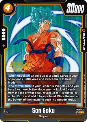 Son Goku - FB08-077 #fb8-077 – Saiyan's Pride Release Event Cards