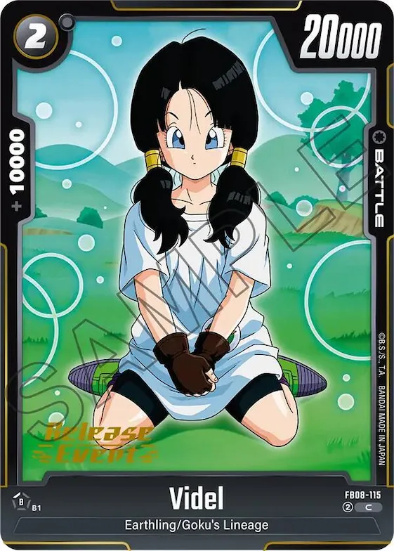 Videl - FB08-115 #fb8-115 – Saiyan's Pride Release Event Cards