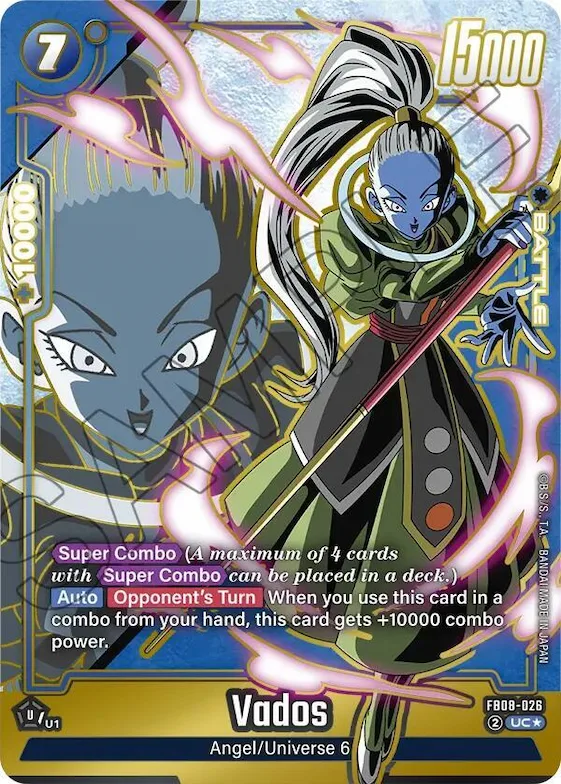 Vados (Alternate Art) #fb8-026 – Saiyan's Pride