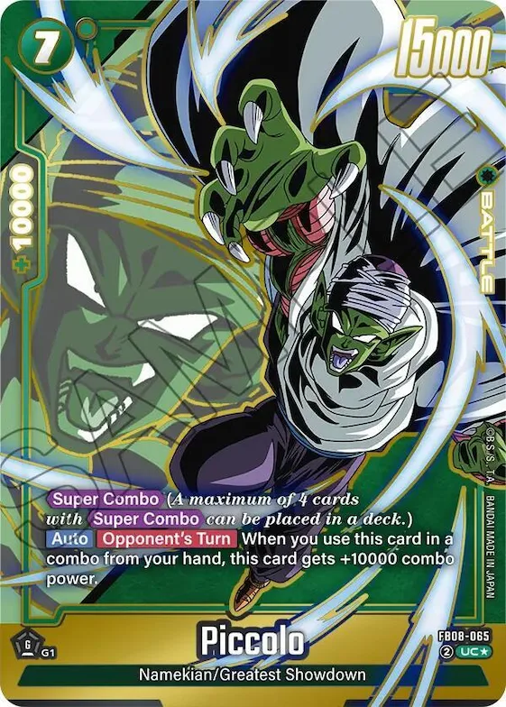 Piccolo - FB08-065 (Alternate Art) #fb8-065 – Saiyan's Pride
