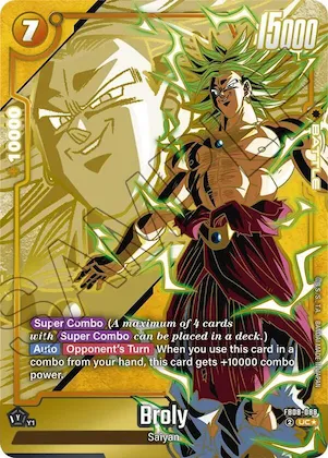 Broly - FB08-088 (Alternate Art) #fb8-088 – Saiyan's Pride