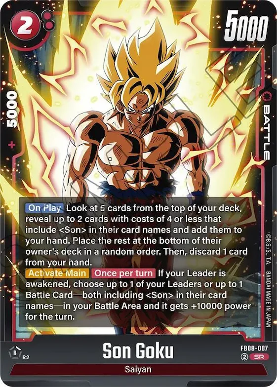 Son Goku - FB08-007 #fb8-007 – Saiyan's Pride
