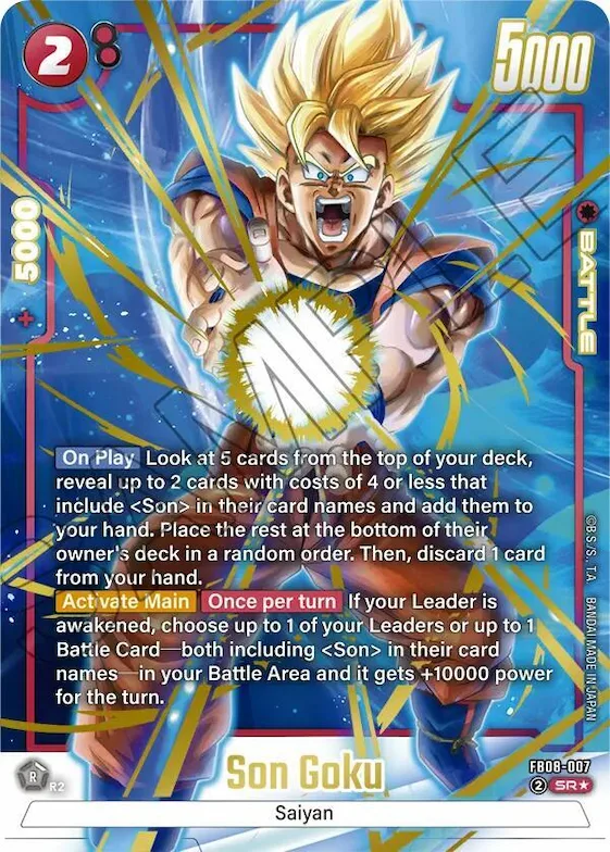 Son Goku - FB08-007 (Alternate Art) #fb8-007 – Saiyan's Pride