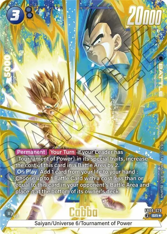 Cabba - FB08-029 (Alternate Art) #fb8-029 – Saiyan's Pride