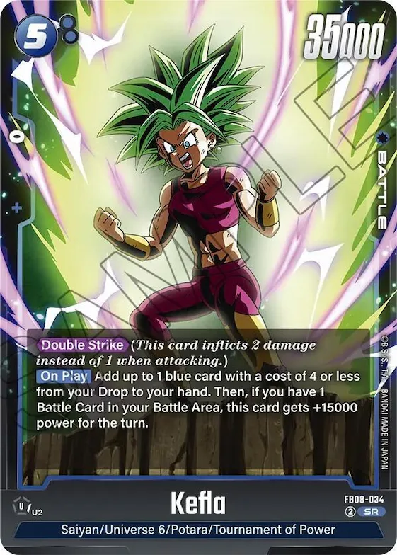 Kefla - FB08-034 #fb8-034 – Saiyan's Pride