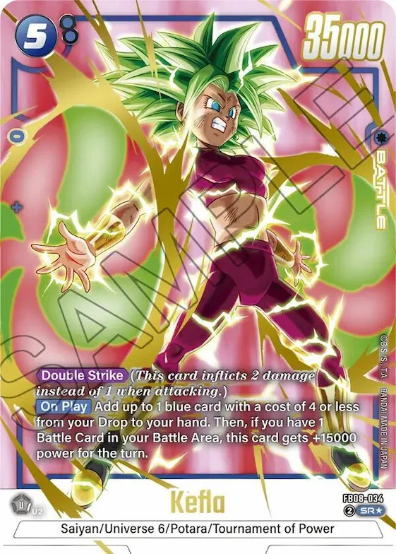 Kefla - FB08-034 (Alternate Art) #fb8-034 – Saiyan's Pride