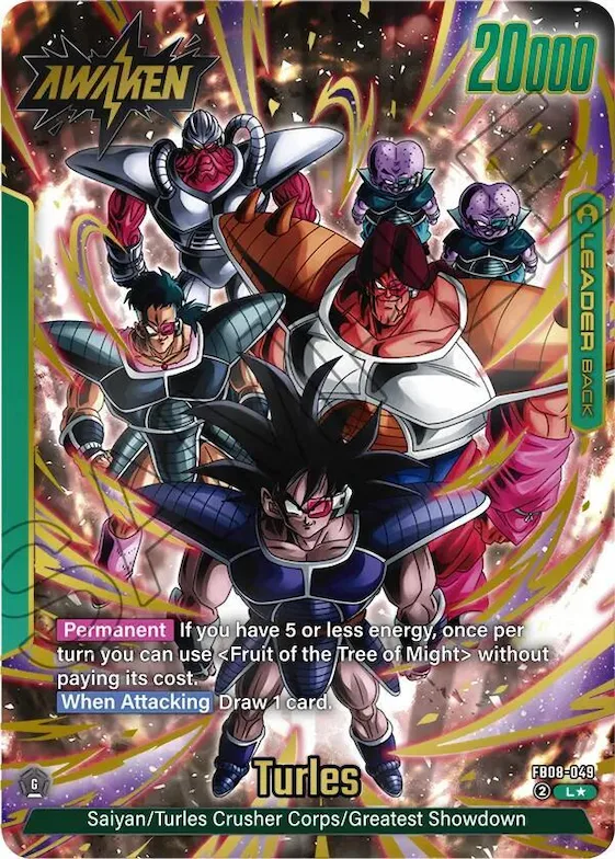 Turles - FB08-049 (Alternate Art) #fb8-049 – Saiyan's Pride