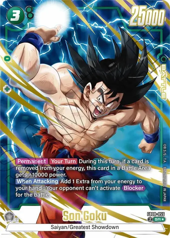 Son Goku - FB08-055 (Alternate Art) #fb8-055 – Saiyan's Pride
