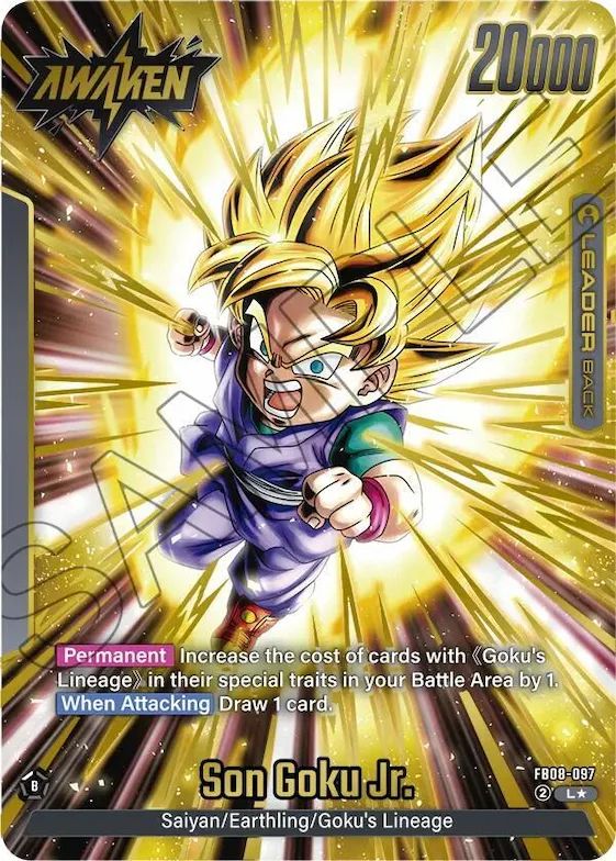 Son Goku Jr. - FB08-097 (Alternate Art) #fb8-097 – Saiyan's Pride