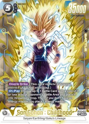 Son Gohan : Childhood - FB08-106 (Alternate Art) #fb8-106 – Saiyan's Pride