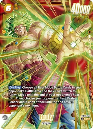 Broly - FB08-122 (Alternate Art) #fb8-122 – Saiyan's Pride