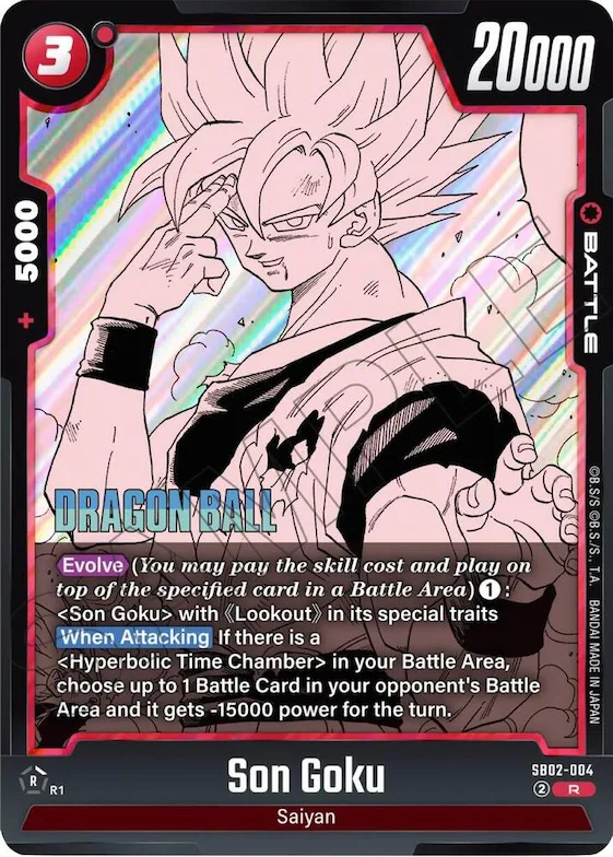 Son Goku - SB02-004 #sb2-004 – Manga Booster 02