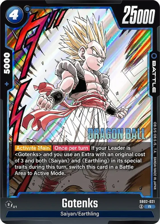 Gotenks - SB02-021 #sb2-021 – Manga Booster 02