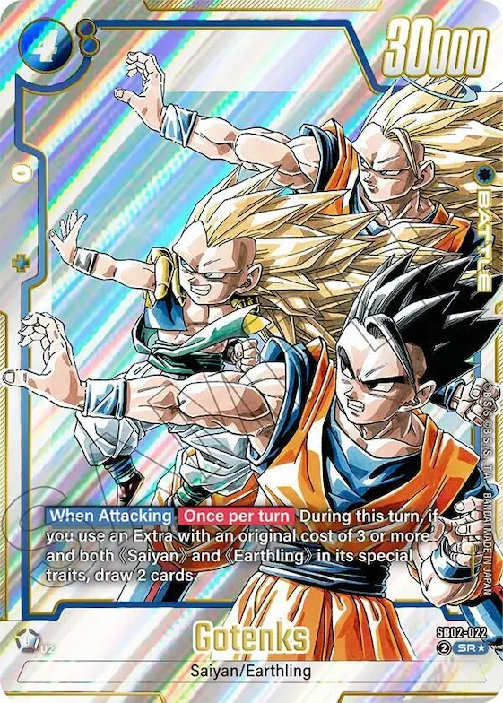 Gotenks - SB02-022 (Alternate Art) #sb2-022 – Manga Booster 02