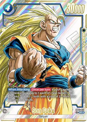 Son Goku - SB02-023 (Alternate Art) #sb2-023 – Manga Booster 02