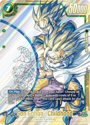 Son Gohan : Childhood - FB01-140 #fb1-140 – Manga Booster 02
