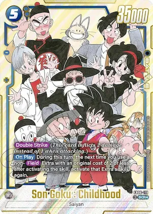 Son Goku : Childhood - FB06-119 (Alternate Art) #fb6-119 – Manga Booster 02