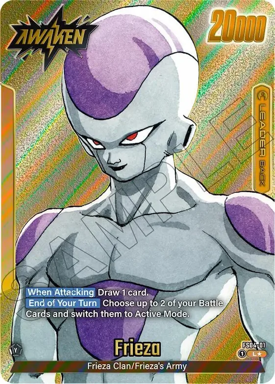 Frieza - FS04-01 (Gold) #fs4-01 – Manga Booster 02