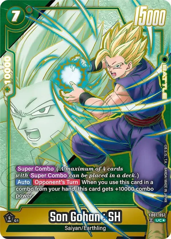 Son Gohan : SH - FB07-057 (Alternate Art) #fb7-057 – Wish For Shenron