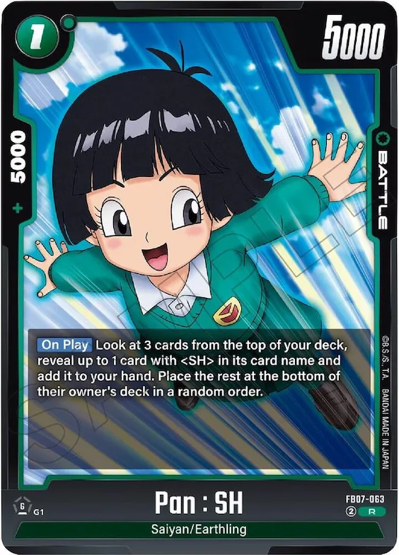 Pan : SH #fb7-063 – Wish For Shenron