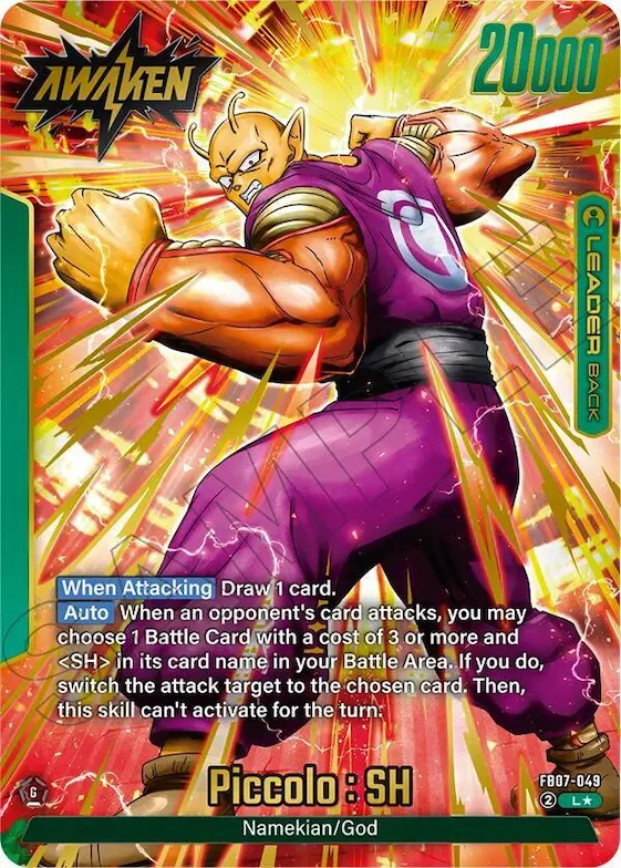Piccolo : SH - FB07-049 (Alternate Art) #fb7-049 – Wish For Shenron